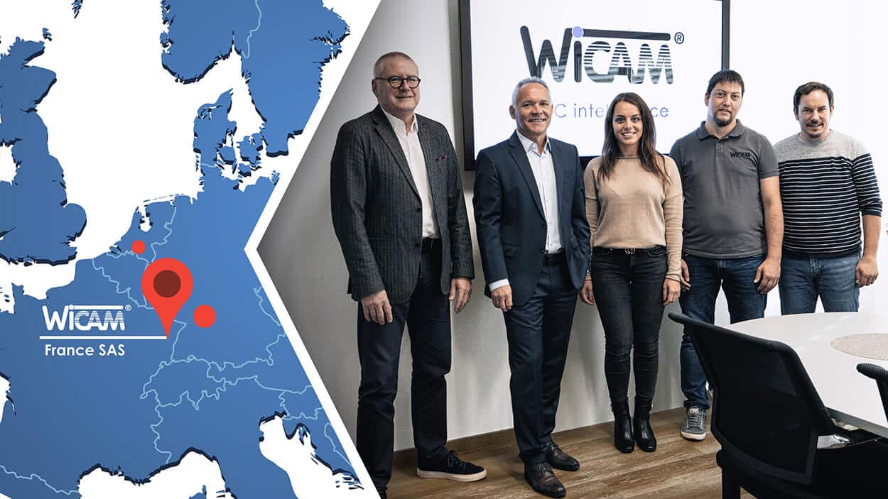 WiCAM start dochteronderneming in Frankrijk