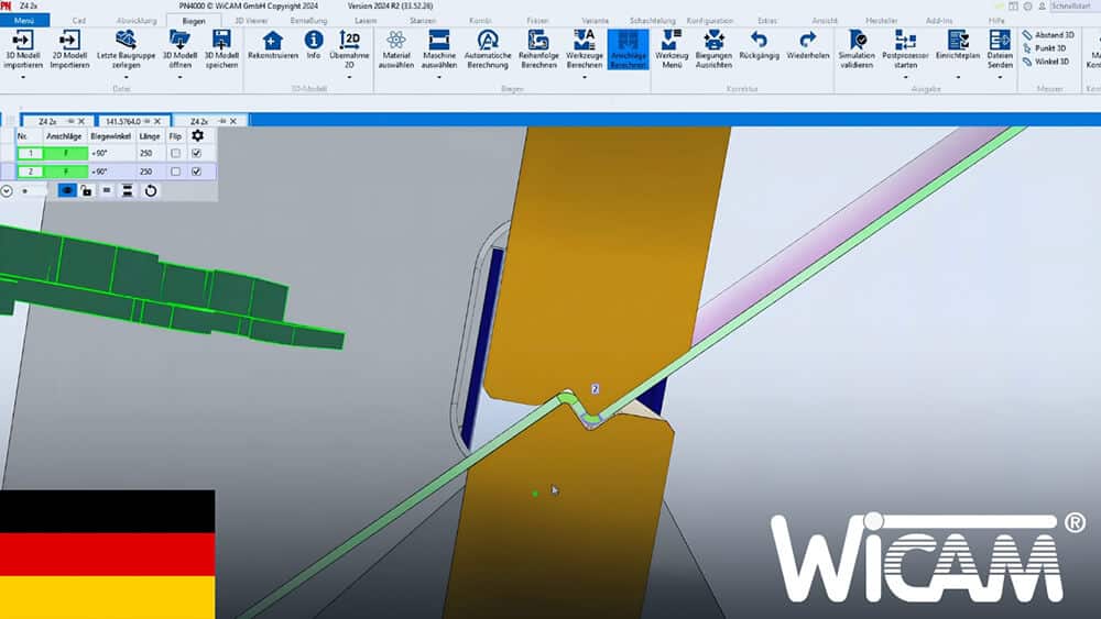 PNBend Update | Z-Biegungen verarbeiten • vom 3D ins 2D