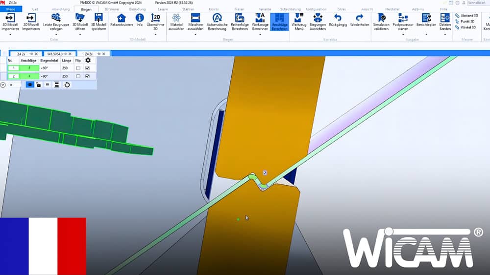 Mise à jour PNBend | Traitement des plis en Z • du 3D au 2D